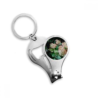Imagem de Dewdrop Folha Planta Natureza Imagem Alicate Anel Chaveiro Abridor de Garrafas Cortador