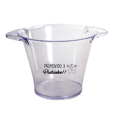 Imagem de Balde de Gelo Personalizado para Padrinho