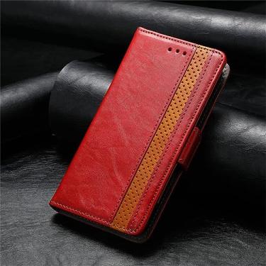 Imagem de Flip Wallet Capa Magnética Para Xiaomi Para Mi Poco F4 X3 F3 GT M3 12 11 10T CC9 Nota 10 Pro Lite CC9E Couro Titular do Cartão Telefone Capa, vermelho, Para Xiaomi 10T (Pro)