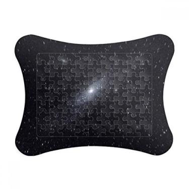 Imagem de White Star Nebulae Moldura de quebra-cabeça Decoração de imagem Enfeite de jogo de quebra-cabeça