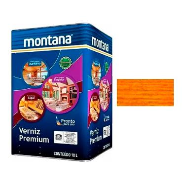 Imagem de Verniz Tingidor Castanho Duplo Filtro Solar Montana 18 Lt
