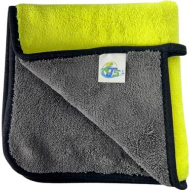 Imagem de Toalha Macia Microfibra 2 Lados Automotivo Pano 600gsm 40x40cm Js