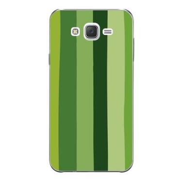 Imagem de Capa Case Capinha Samsung Galaxy  J5  Arco Iris Verde - Showcase