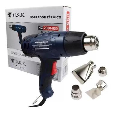 Imagem de Soprador Térmico Hg 2000W Acessórios Usk 220V