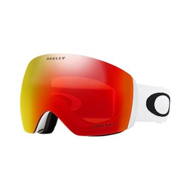 Imagem de Oakley Flight Deck masculino, branco fosco com irídio Prizm Torch, grande