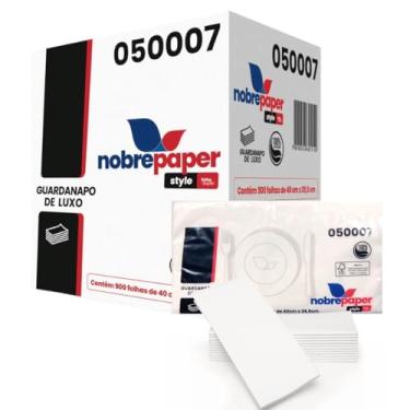 Imagem de GUARDANAPO DE PAPEL FOLHA DUPLA C/900 LUXO ALTA ABSORÇÃO 40CM X 39CM