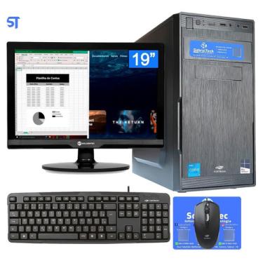 Imagem de Pc I3-2100-ssd 120gb-ram 4gb-monitor 19-teclado, Mouse-win10 Pc i3-2100-ssd 120gb-ram 4gb-monitor 19-teclado, mouse-win10