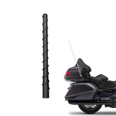 Imagem de AMFRNE Antena Curta de Motocicleta para Honda Goldwing GL1800 (2001-2017) e F6B (2013-2017), Recepção Rádio AM/FM, Borracha Flexível, 7 Polegadas