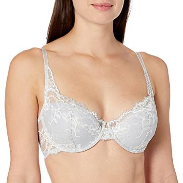 Imagem de Natori Sutiã feminino Devotion com aro e contorno, Mink/branco quente, 34DDD