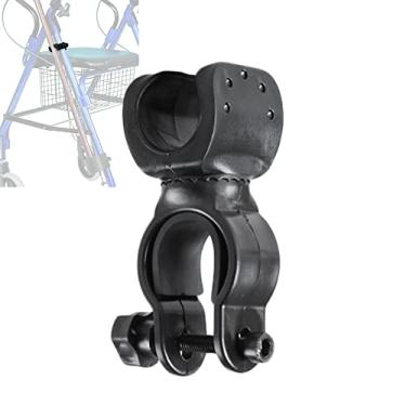 Imagem de BAOZENP Suporte universal de bengala para cadeira de rodas, andador, acessórios de suporte de muletas para idosos, ID de 2,5 cm (1 peça)