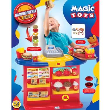 Imagem de Brinquedo Hamburgueria Infantil Magic Toys 8090