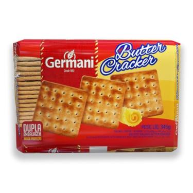 Imagem de Biscoito Butter Cracker Germani 345G, Germani Alimentos, Biscoito Salgado Butter Cracker, Vermelho, Crocância Com Textura Suave Da Manteiga, Receita Caseira Desde 1892