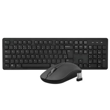 Imagem de Kit Teclado e Mouse sem Fio Akko AKP104 - ABNT2 - 1000dpi - Preto