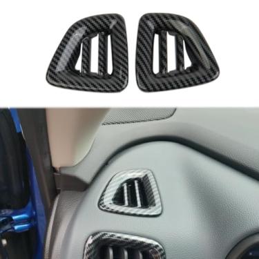 Imagem de Kit de acabamento de saída de ar lateral superior de painel de fibra de carbono para Chevrolet Colorado 2015-2022 para GMC Canyon 2015-2022