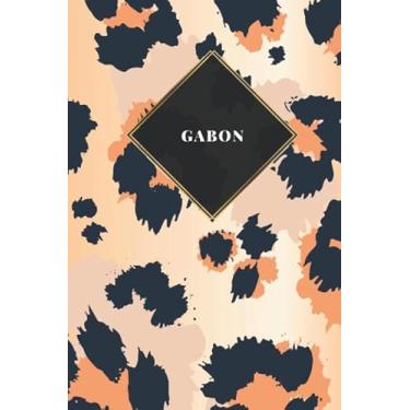 Imagem de Gabon: Ruled Travel Diary Notebook or Journey Journal - Lined Trip Pocketbook for Men and Women with Lines