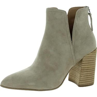 Imagem de Steve Madden Bota feminina Thrived Ankle Boot, Camurça acastanhada, 9.5