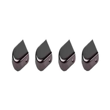 Imagem de Sem Gravata Plana Caminhadas Tênis De Corrida Renda Elástica Cadarço Lazer Ao Ar Livre Tênis Rápido Plana Cadarço Crianças Adulto Preguiçoso Laços(4 pcs Gun color)