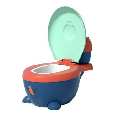 Imagem de Generic Vaso sanitário para treinamento, penico com real, fácil de limpar, antiderrapante, cadeira realista para crianças, meninos e meninas, bebês e