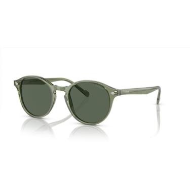 Imagem de Óculos de Sol Vogue Eyewear 0VO5327S 282071 Tam 48 / Verde - Lentes Verde