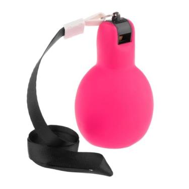 Imagem de shamjina Apitos de mão treinador apitos com colhedores manual de sobrevivência apitos esportivos para acampamento futebol sobrevivência, Rosa vermelha