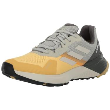 Imagem de adidas Terrex Soulstride Rain.rdy Tênis masculino, Semi Spark/Alumina/Putty Grey, 41