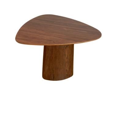 Imagem de Mesa de Jantar Cone orgânica Redonda 100x103 cm Base e tampo Pau ferro Catedral