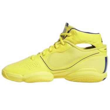 Imagem de Adidas Tênis de basquete masculino Adizero Rose 1 RESTOMOD, amarelo da equipe/azul royal/amarelo time, Amarelo da equipe/azul royal/amarelo da equipe, 45