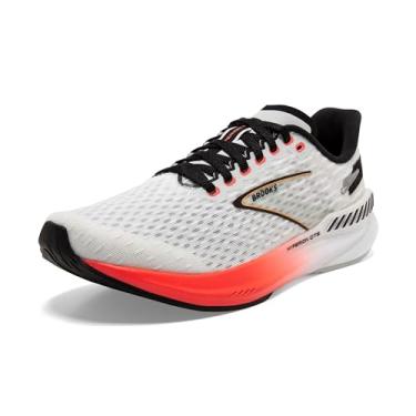 Imagem de Brooks Tênis de corrida feminino Hyperion GTS, Azul/Coral Fiery/Laranja, 40