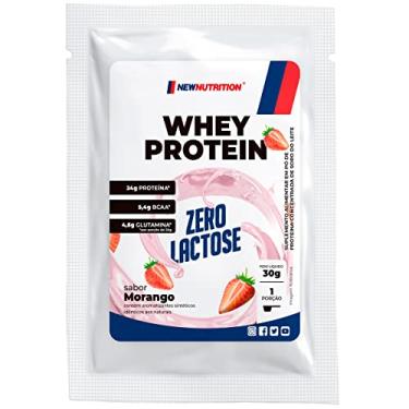 Imagem de Sachê Whey Protein Zero Lactose 30g Morango NewNutrition