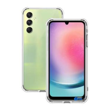 Imagem de Capa Capinha Anti Impacto Compatível Samsung Galaxy A24 Case Antishock Transparente