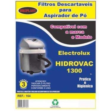 Imagem de Kit 3 Sacos Para Aspirador Hidrovac 1300W - Oriplast