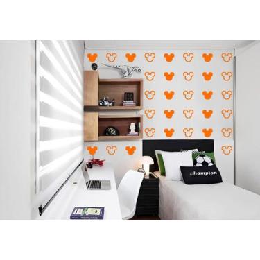 Imagem de Kit 80 Adesivo Mickey 7cm x 5,8cm Decoração Casa, Sla Quarto - Imprima