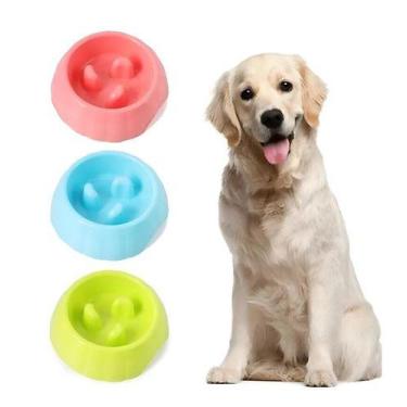 Imagem de Comedouro Lento Educador Interativo Grande para Cães Cachorros Porte M