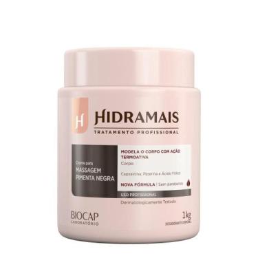 Imagem de Creme desodorante Hidramais massagem Pimenta Negra 1 Kg