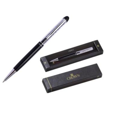 Imagem de Caneta Crown cristal Esfero Pedrinha D Cristal Presente Gift