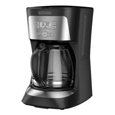 Imagem de BLACK+DECKER Máquina de café programável com 12 xícaras, preta