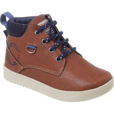 Imagem de Bota Coturno Infantil Masculina Menino 5334-679 - REDMAX, Canela, Meni