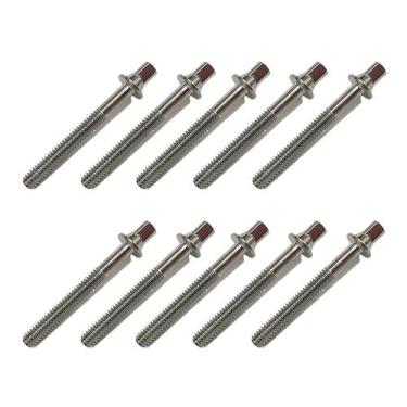 Imagem de Kit 10 Parafuso Afinação De Bateria 45mm X 5mm 7/32  - Noah