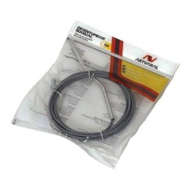 Imagem de (5pçs) Desentupidor Manual Manivela Cabo De Aço 5m Ralo Cano - ART-VAR