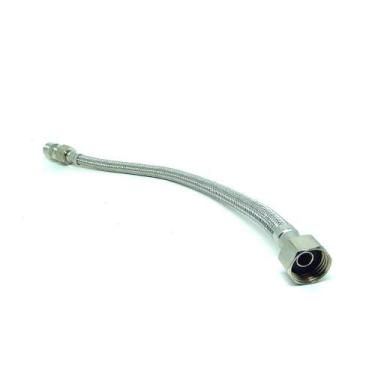 Imagem de Engate Mangueira Flexível Trançado Aço Inox 40cm Quente Fria - Montela
