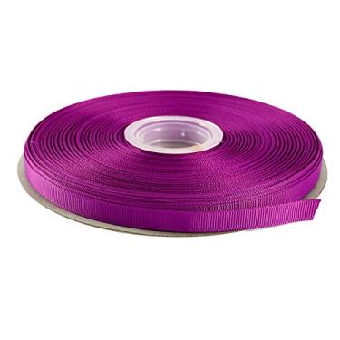 Imagem de Fita de gorgorão de 1,9 cm da ITIsparkle, conjunto de rolo de 15 m para embrulho de presente, livros, lembrancinha de festa, tranças de cabelo, decoração de chá de bebê, bolo, arranjos florais, suprimentos para artesanato, fita roxa