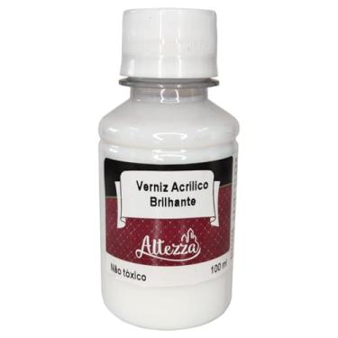 Imagem de Verniz Acrílico Brilhante Artesanato 100ml Altezza (Biscuit, Mdf, Gesso, Faiança, Telas)