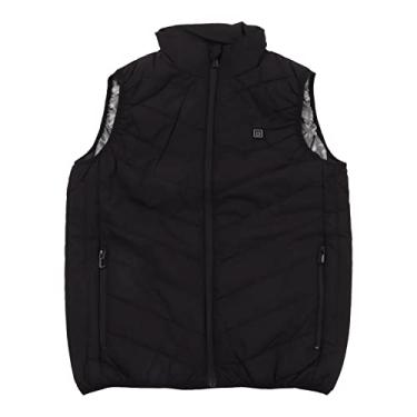 Imagem de Jaqueta de Aquecimento Elétrico, Lavável 3 Segundos Aquecimento USB 2 Zonas Aquecimento Colete Aquecido para Homens Ao Ar Livre (2GG)