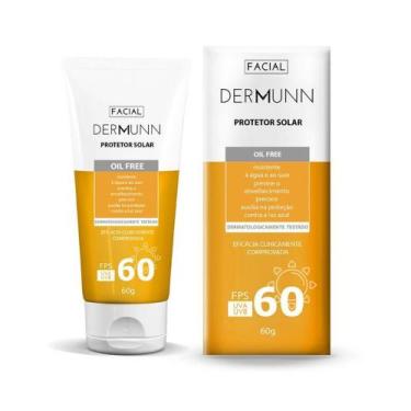Imagem de Protetor Solar Facial Dermunn FPS60 Com 60g - EXCLUSIVA