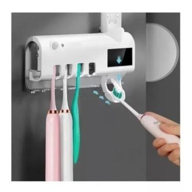 Imagem de Dispenser Escovas De Dente Esterilizador Recarregável Usb - Império