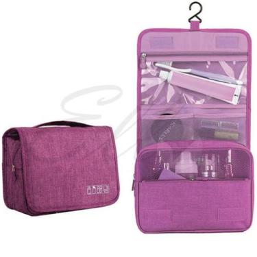 Imagem de Necessaire impermeável Com Cabide 50226 - Mana Om By Ello, Roxo