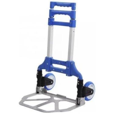 Imagem de Carrinho De Mão para Carga Alumínio Dobrável Até 80kg - Chalesco Coml 