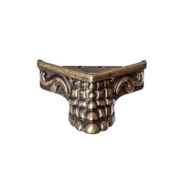 Imagem de Kit 4 Pezinhos Metal Decoração Babilônia Pequeno Artesanato Mdf - Meta