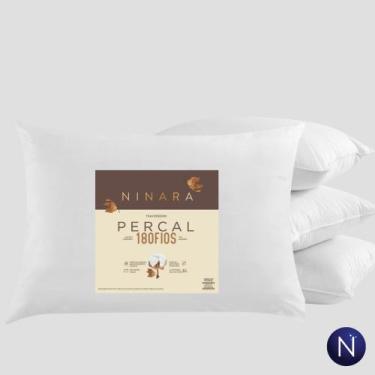 Imagem de Travesseiro Percal 180 Fios 50x70 Ninara - NINARA BRASIL