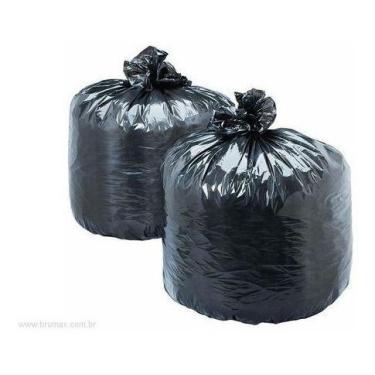 Imagem de Saco De Lixo Preto 20 Litros 100 Unidades - HIGIPACK